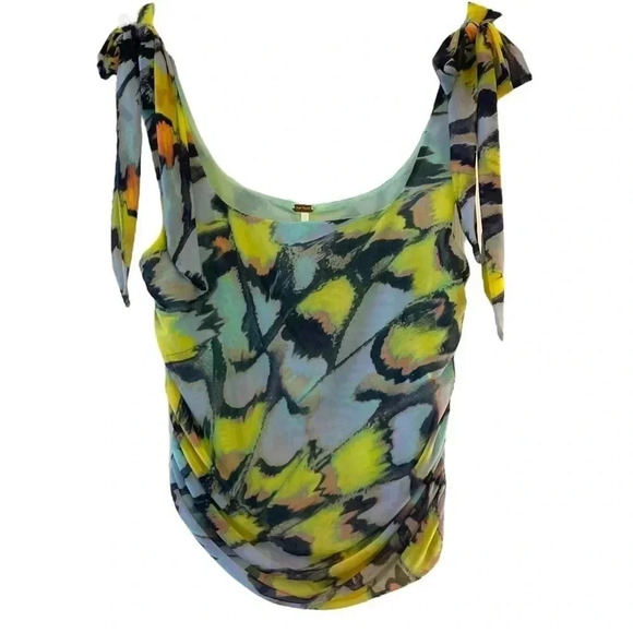 Free People Avenue Print Crop Tank Top - Picture 8 of 13